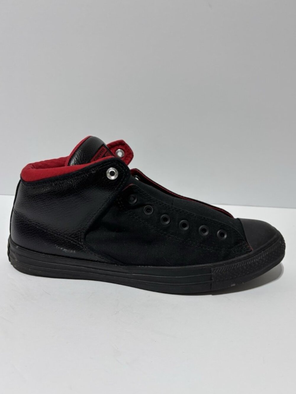 Converse Men’s Chuck Taylor All Star High Street Sneakers Black, Size 11.5 M